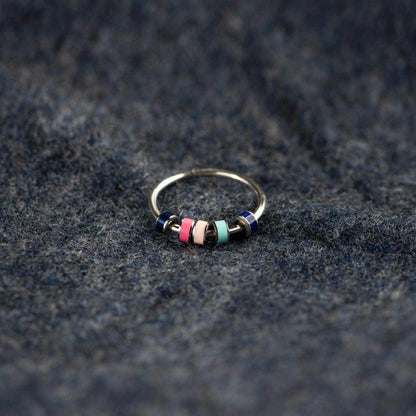 925 Sterling Silver Oil Drip Ring for Elegant Style