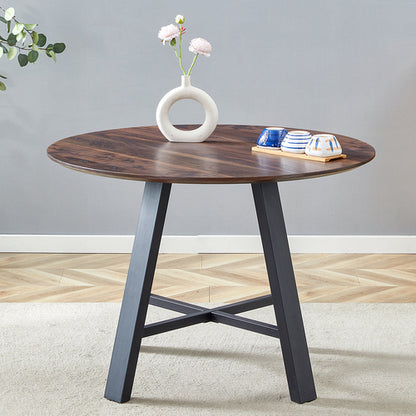 Modern minimalist round dining table and coffee table. 42 Inch