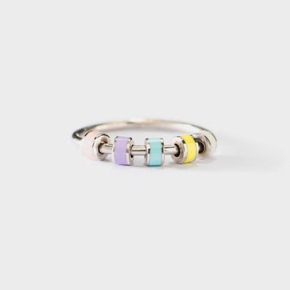 925 Sterling Silver Oil Drip Ring for Elegant Style