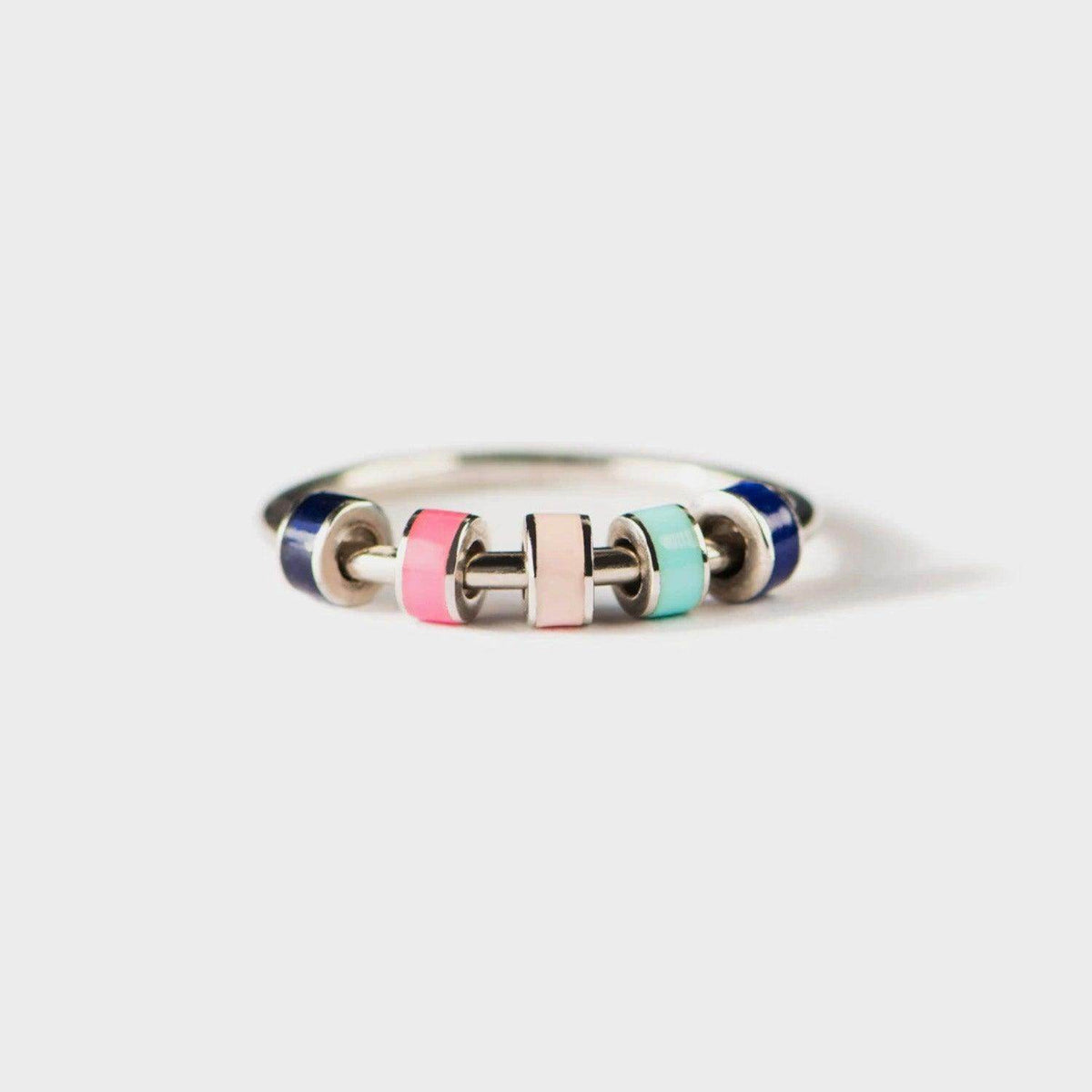 925 Sterling Silver Oil Drip Ring for Elegant Style