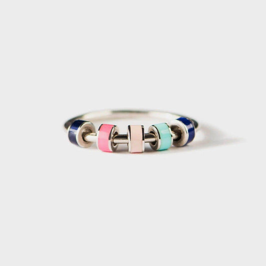 925 Sterling Silver Oil Drip Ring for Elegant Style