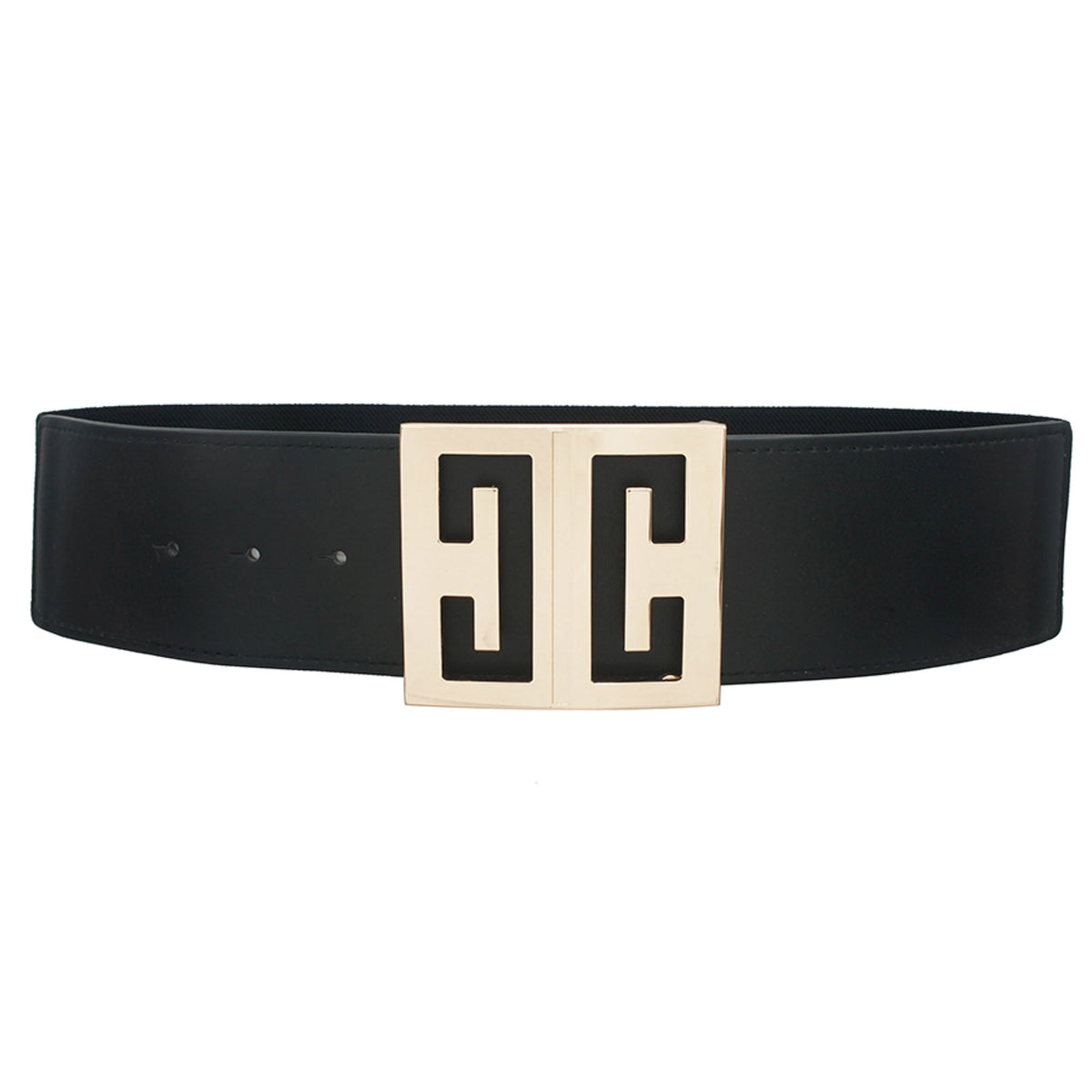 Wide Square Buckle Belt