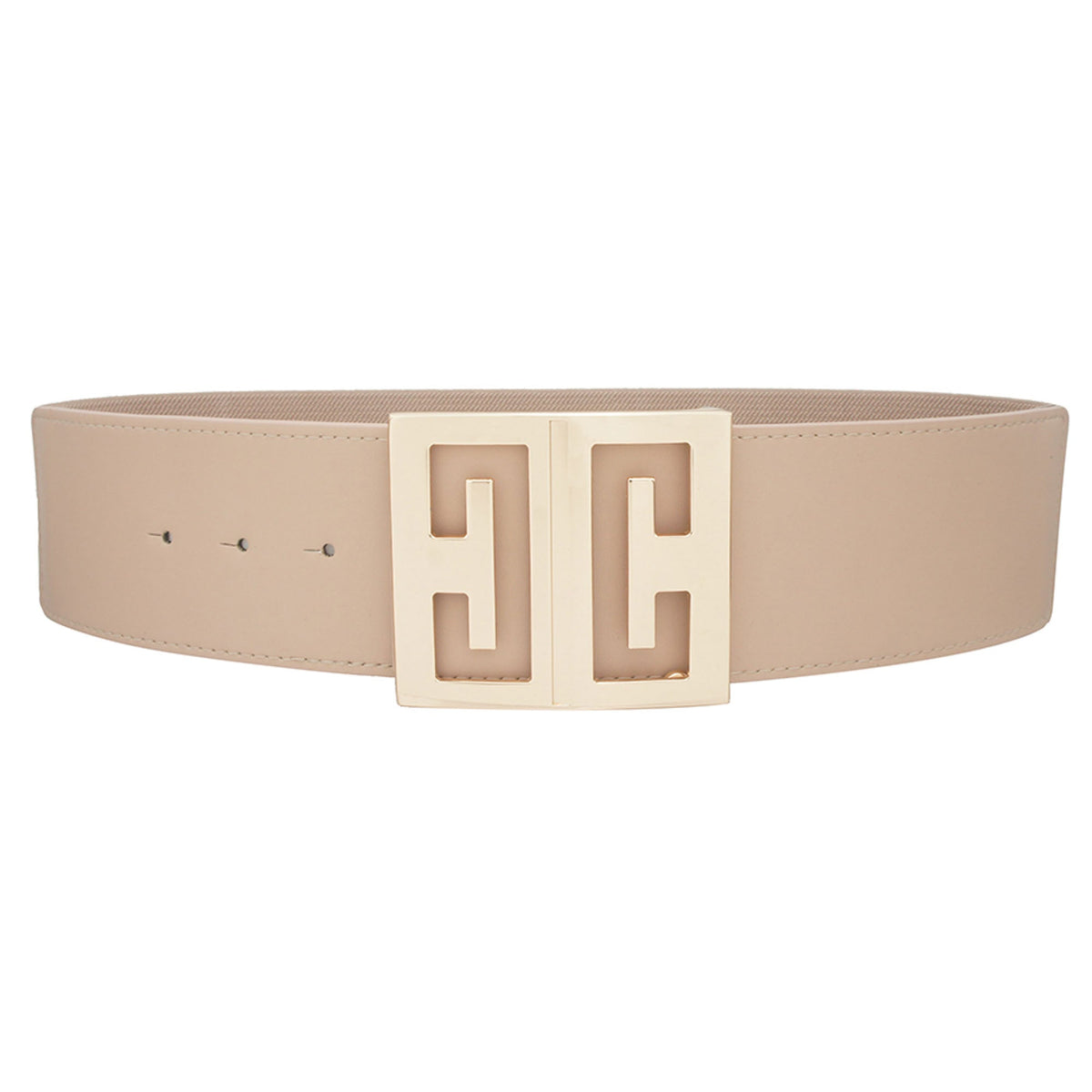 Wide Square Buckle Belt