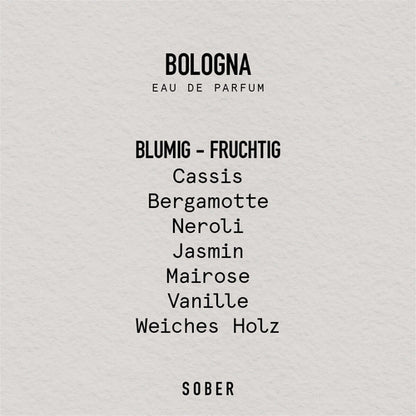 SOBER BOLOGNA - Eau de Parfum