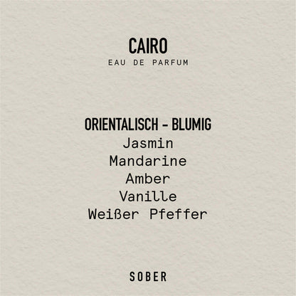 SOBER CAIRO - Eau de Parfum
