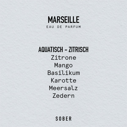 SOBER MARSEILLE - Eau de Parfum