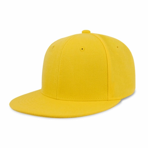 Classic Flat Bill Snapback – Polyester Adjustable Fit & Breathable