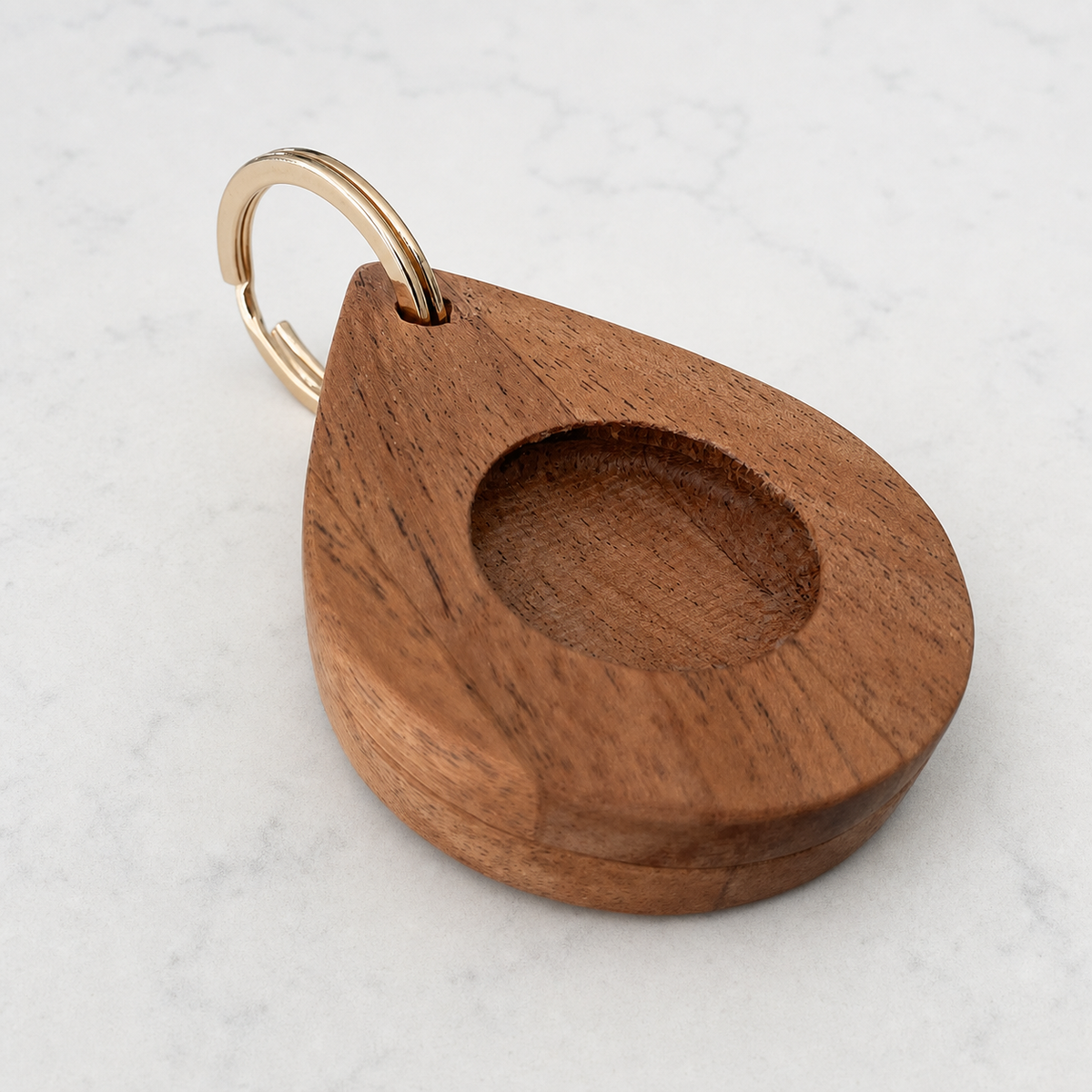 Handcrafted Hardwood AirTag