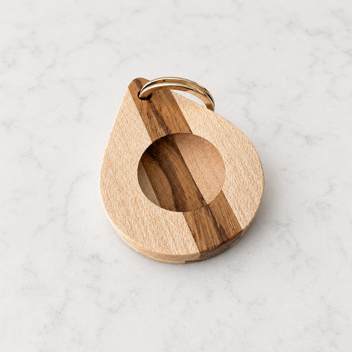 Handcrafted Hardwood AirTag