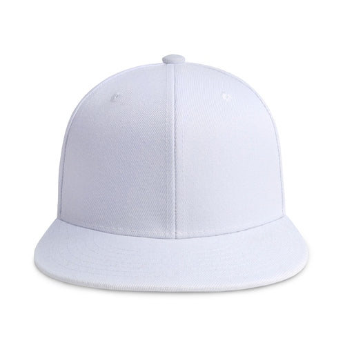 Classic Flat Bill Snapback – Polyester Adjustable Fit & Breathable